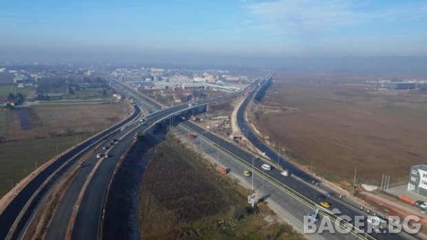 Новоизградената Северна скоростна тангента улеснява трафика в София значително