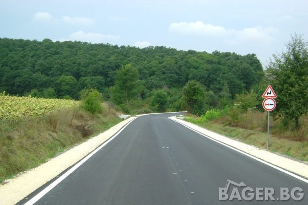 Приключва ремонта на 13 км от пътя Звенимир - Подлес в област Силистра